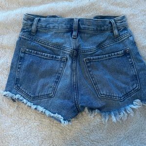 pacsun shorts medium wash
